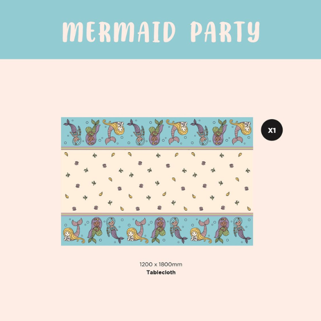Mermaid-themed Tablecloth