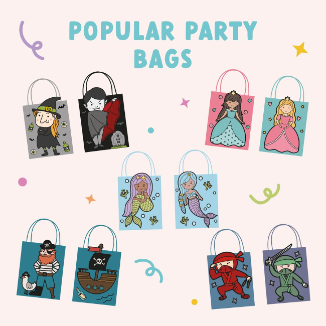 Pirate-themed Party Bags | Pack of 10