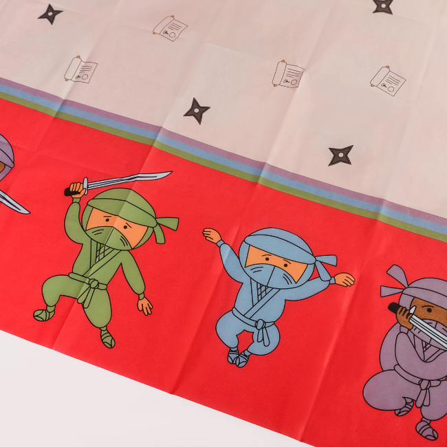Ninja-themed Tablecloth