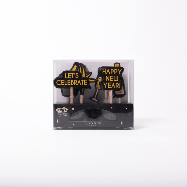 New Year | Festive Cupcake Kit for 20