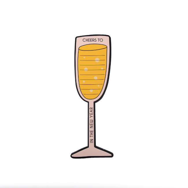 New Year 'cheers to' Gratitude Cards | Pack of 20