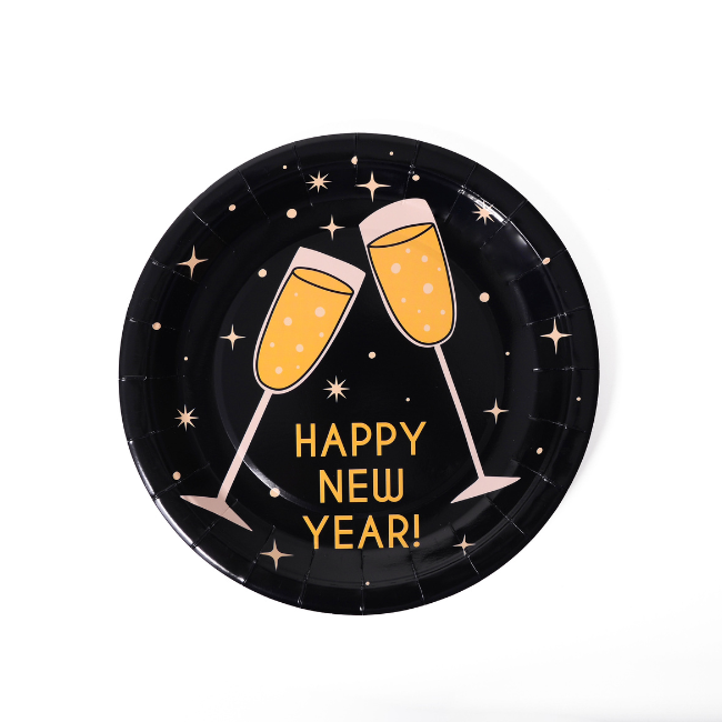 New Year | Pack of 20 Paper Plates