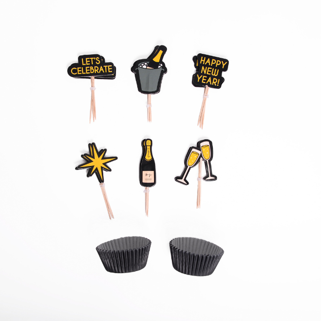 New Year | Festive Cupcake Kit for 20