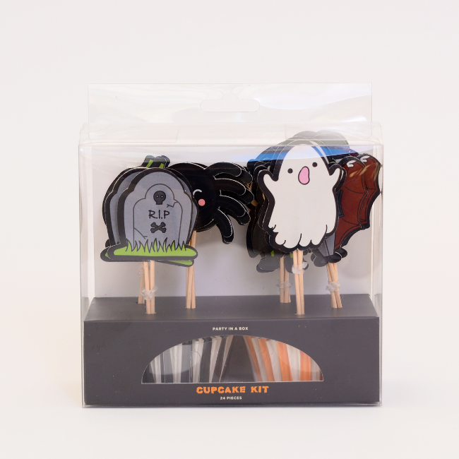 Halloween-Themed Cupcake Kit