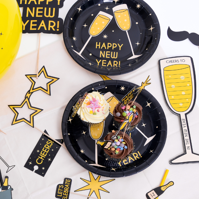 New Year | Pack of 20 Paper Plates