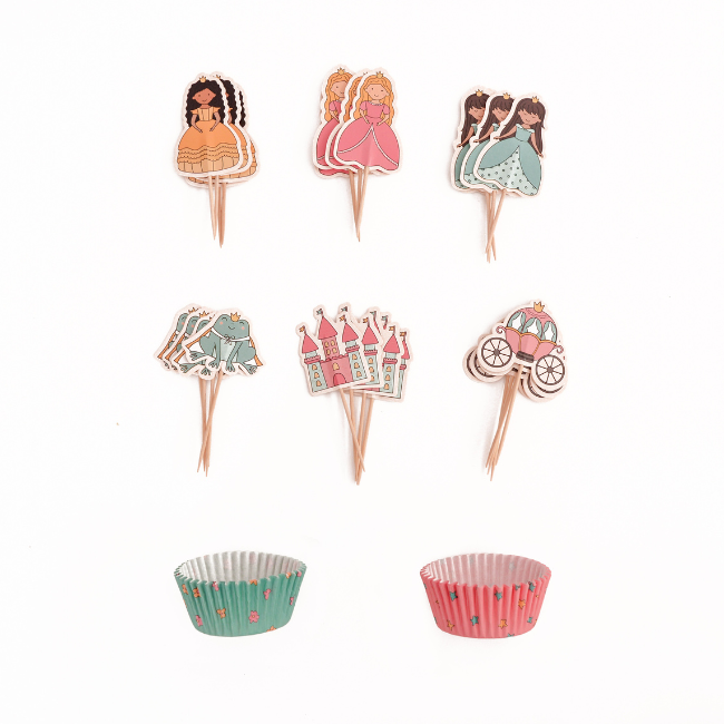 Princess-Themed Cupcake Kit