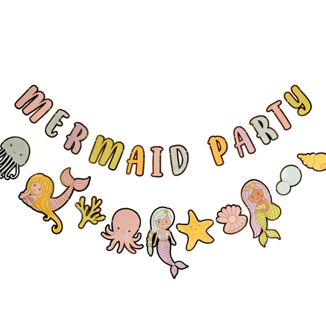 Mermaid-Themed | Party in a Box