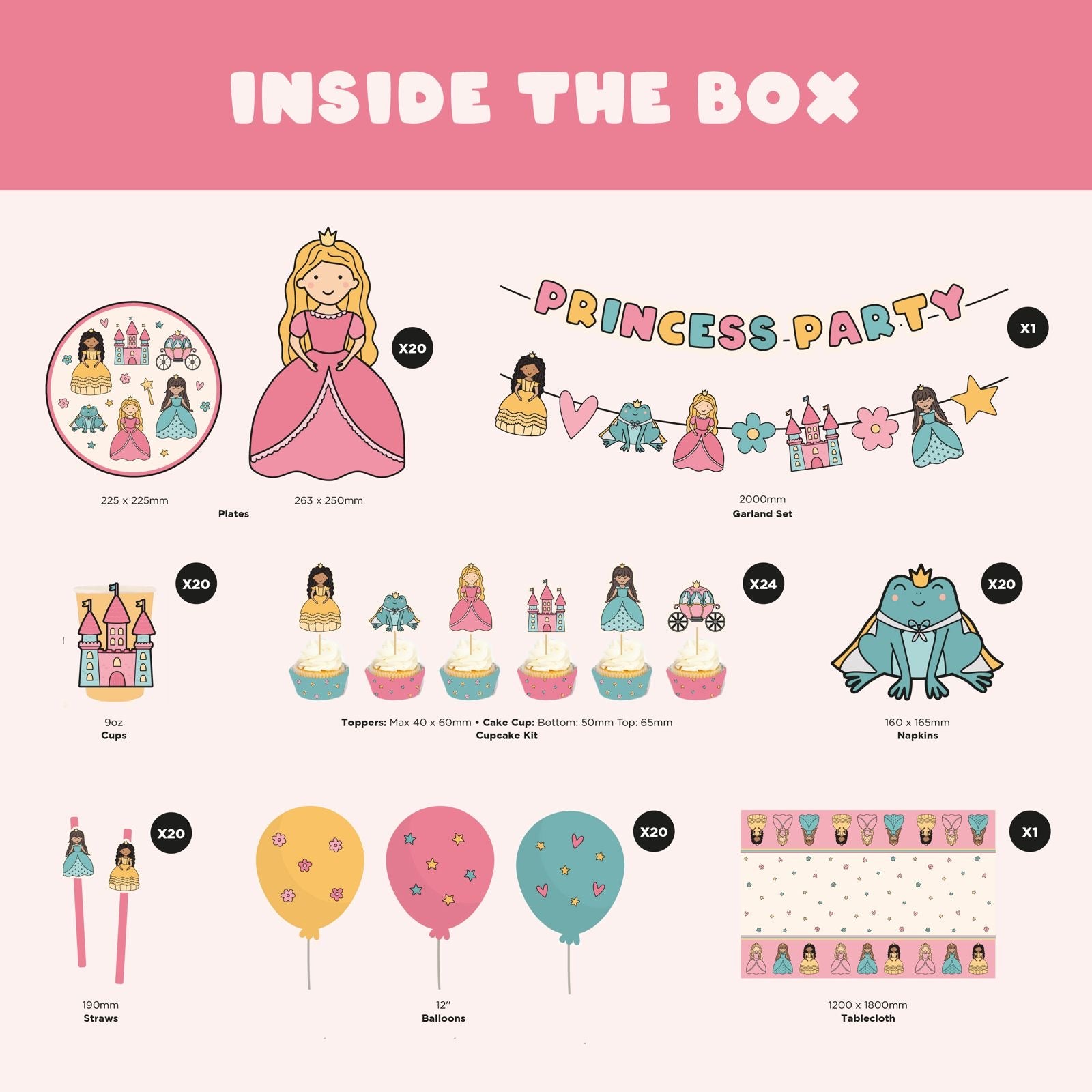 Princess-Themed | Party in a Box