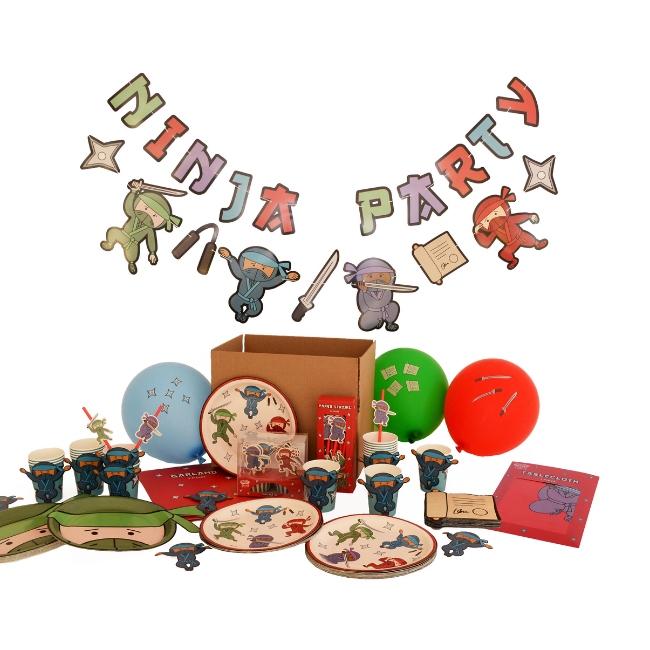 Ninja-Themed | Party in a Box