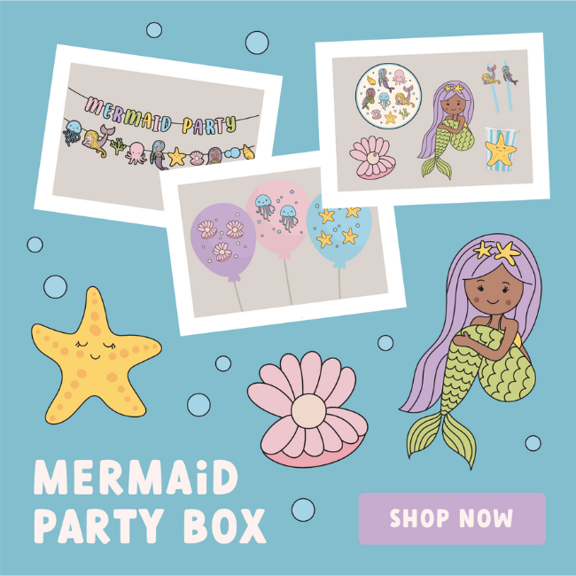 Mermaid-Themed | Party in a Box