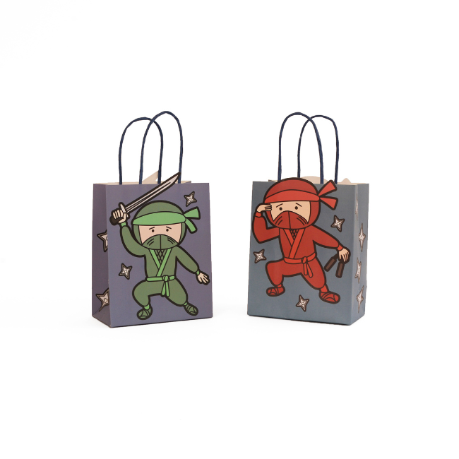 Ninja-themed Party Bags | Pack of 10