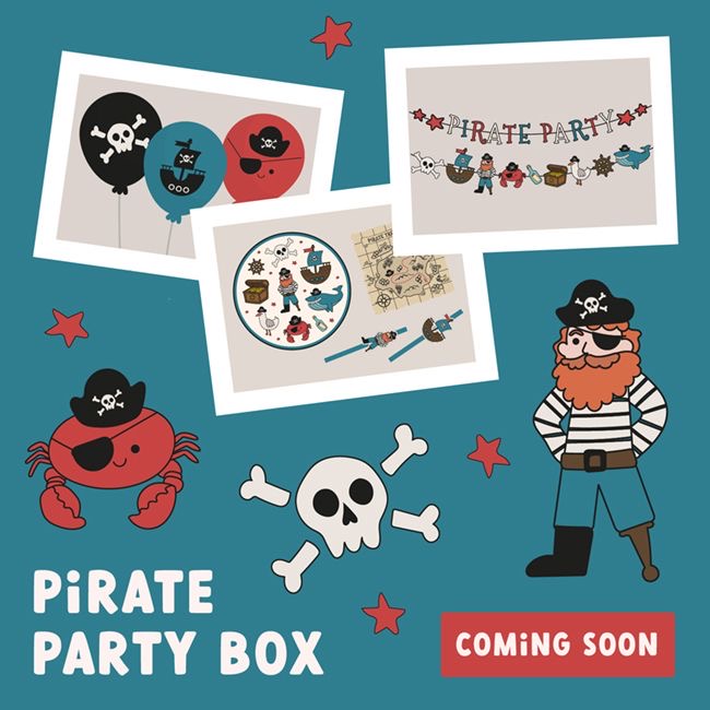 Pirate-Themed Party in a Box