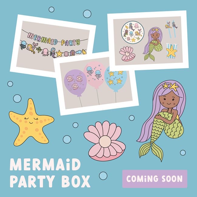 Mermaid-Themed Party in a Box